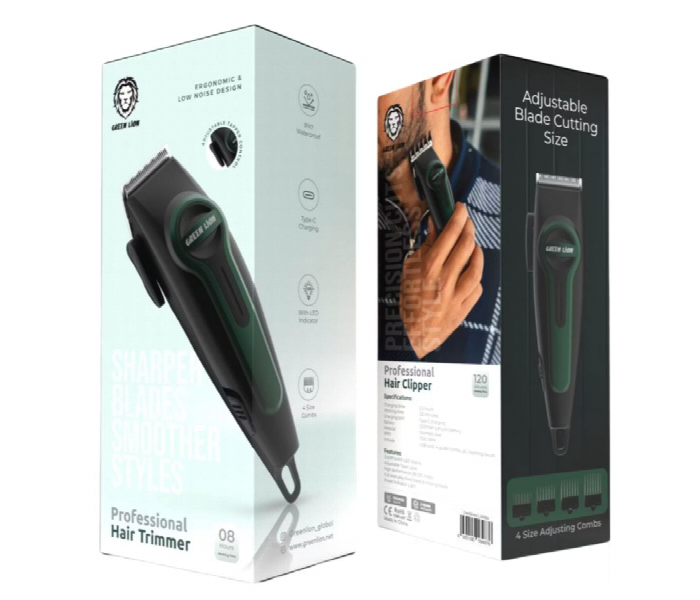 Green Lion Professional Hair Clipper 1200Mah - Zoom Image 2