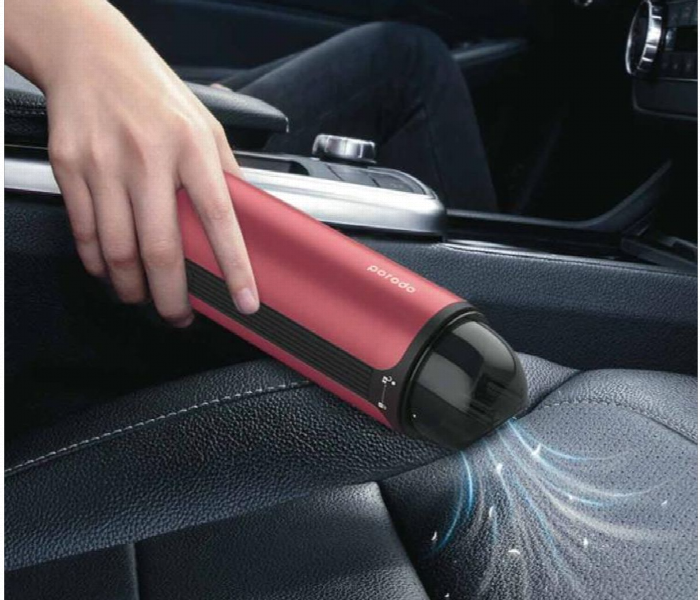 Porodo Portable Vacuum Cleaner 6000Mah Red - Zoom Image 3