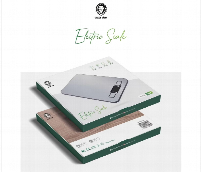 Green Lion Electric Scale 10Kg Max  Silver - Zoom Image 2