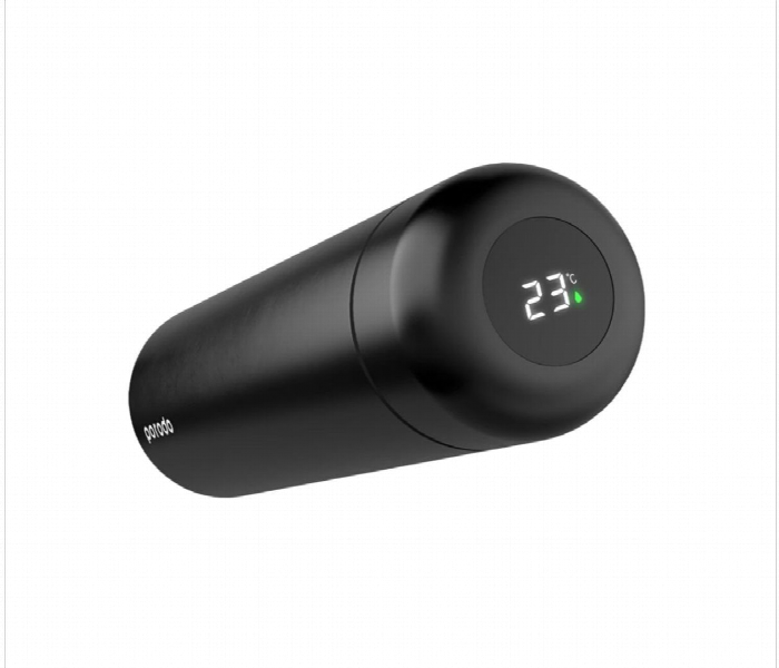 Porodo Lifestyle Smart Water Bottle 500Ml Black - Zoom Image 2