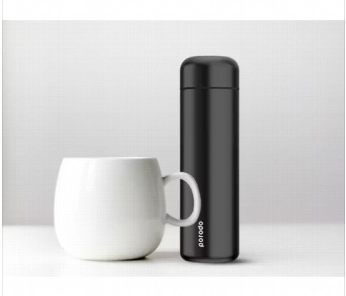 Porodo Lifestyle Smart Water Bottle 500Ml Black - Zoom Image 3