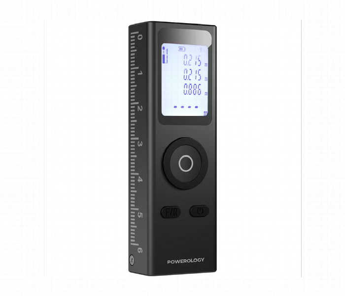 Powerology 30Meter Mini Laser Rangefinder With Type C Connector - Zoom Image 1