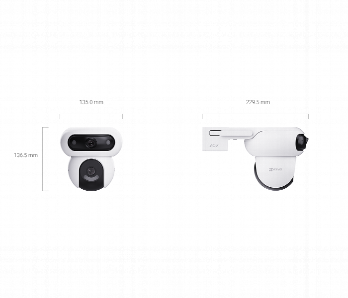 Ezviz Cs Hb90 Sp R100 4Mp 4Mp Dual Wifi Camera - Zoom Image 2