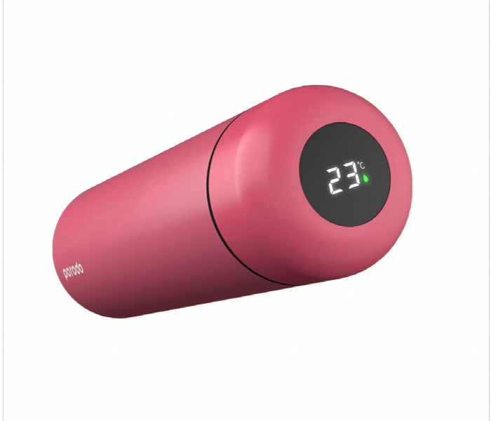 Porodo Lifestyle Smart Water Bottle 500Ml Red - Zoom Image 2