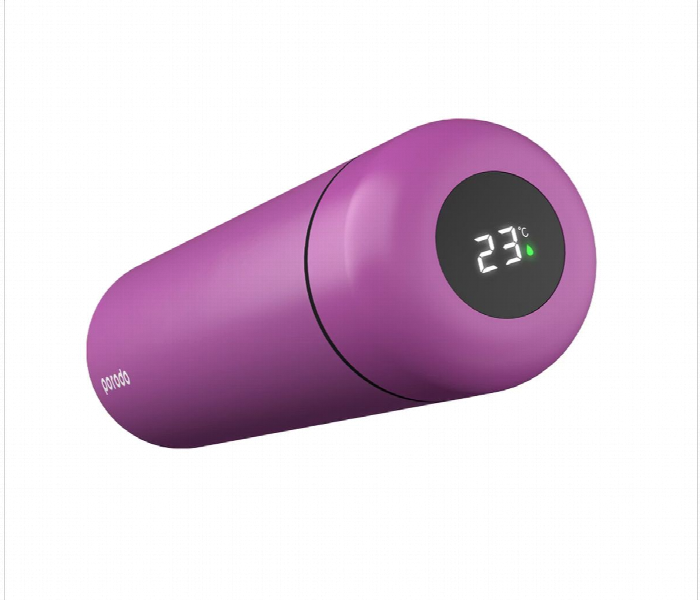 Porodo Lifestyle Smart Water Bottle 500Ml Pink - Zoom Image 2