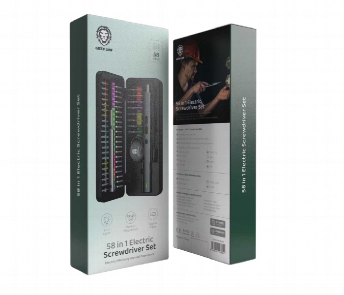 Green Lion 58 In 1 Electric Screwdriver Set - Zoom Image 4