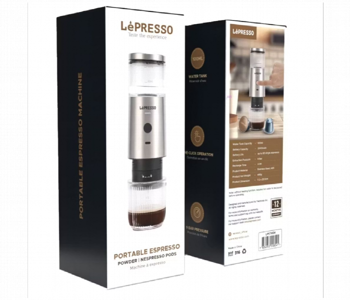 Lepresso Portable Espresso Powder Nespresso Pods - Zoom Image 5
