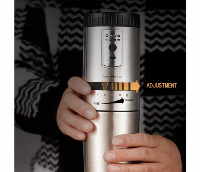 Lepresso Portable Mini Grinding And Coffee Maker With Stainless Steel Mug - Zoom Image 3