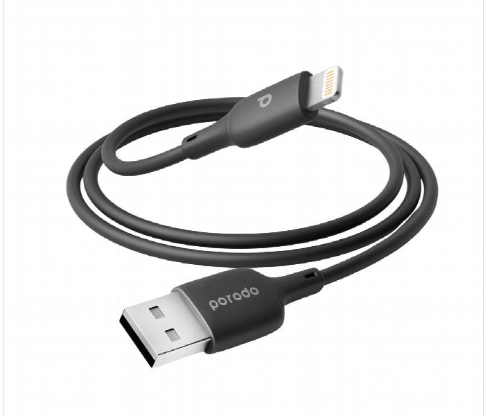 Porodo Blue Pvc Lightning Cable 1M 3.2Ft Usb A To Lightning - Zoom Image 1