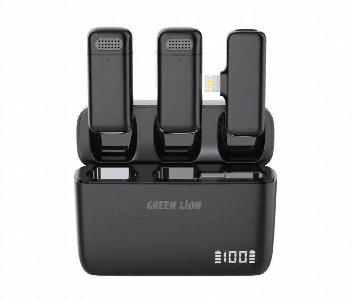 Green Lion Duo Cast Wireless Lightning Microphone - Zoom Image 1