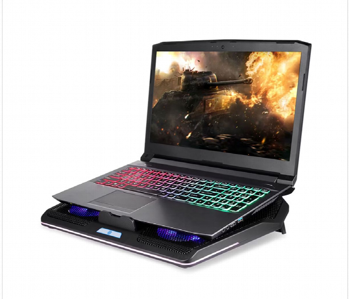 Porodo Gaming Cooling Pad With Multi Fan - Zoom Image 2