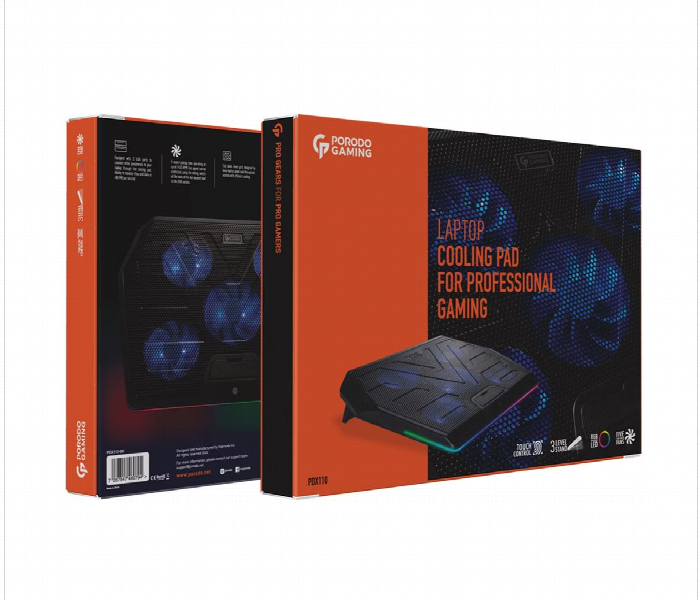 Porodo Gaming Cooling Pad With Multi Fan - Zoom Image 5