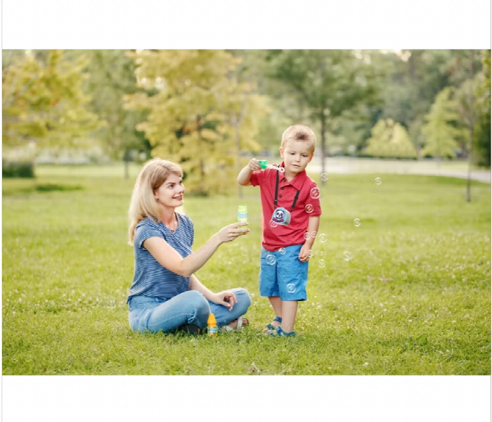 Porodo Lifestyle Kids Portable Neck Fan Blue - Zoom Image 3