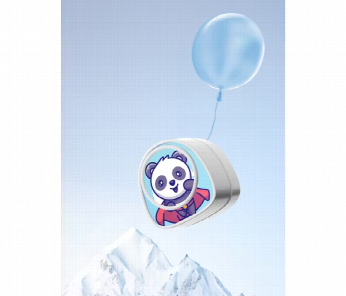 Porodo Lifestyle Kids Portable Neck Fan Blue - Zoom Image 2