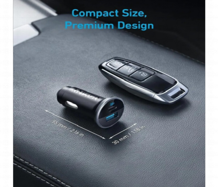 Anker 323 Car Charger 52 5W A2735 Black - Zoom Image 2