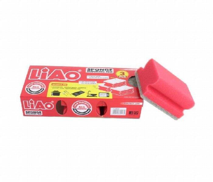 Liao Sponge Scouring Pad   F130035 - Zoom Image