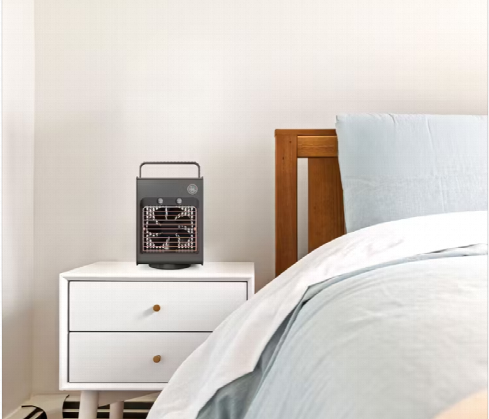 Porodo Lifestyle Misting Air Cooling Fan Gray - Zoom Image 4