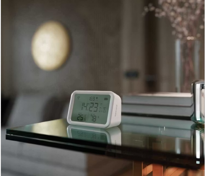 Porodo Lifestyle Wifi Smart Clock Ambience Sensor - Zoom Image 3