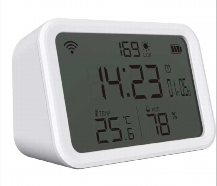 Porodo Lifestyle Wifi Smart Clock Ambience Sensor - Zoom Image 1