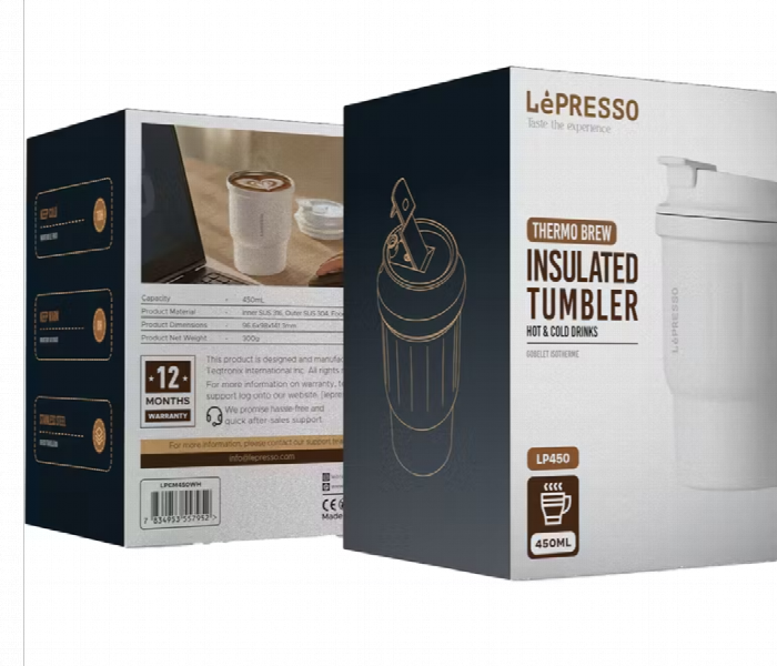 Lepresso Insulated Tumbler Hot And  Cold Drinks - Zoom Image 3