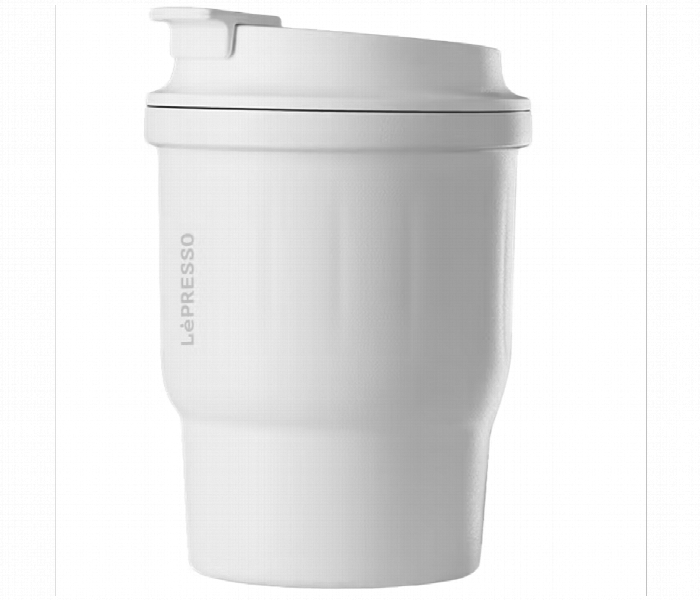 Lepresso Insulated Tumbler Hot And  Cold  Drinks White - Zoom Image 1