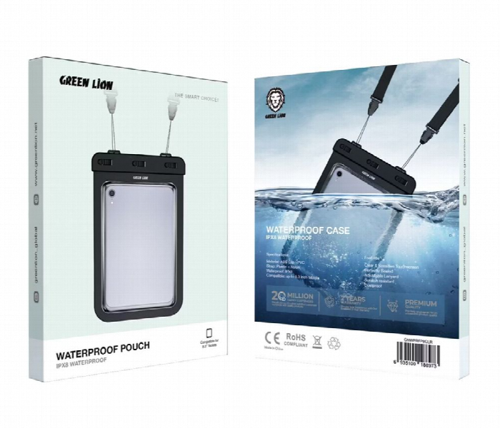 Green Lion Waterproof Pouch For 8.3 Inch Tablets - Zoom Image 2