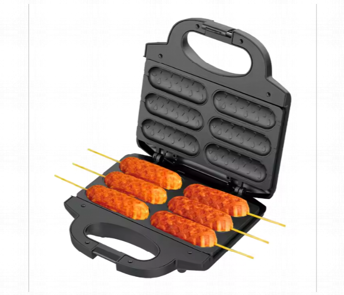 Raf Corn Dog Maker 750W Electric Snack Machine With Non Stick Coating Baking Tray For Quick And Easy Cooking - Zoom Image 4