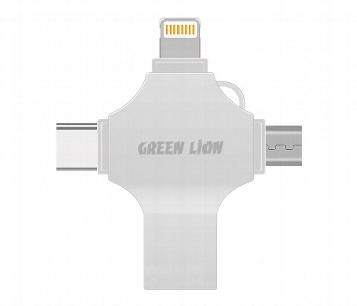 Green Lion 4 In 1 Usb Flash Drive 256Gb - Zoom Image 2