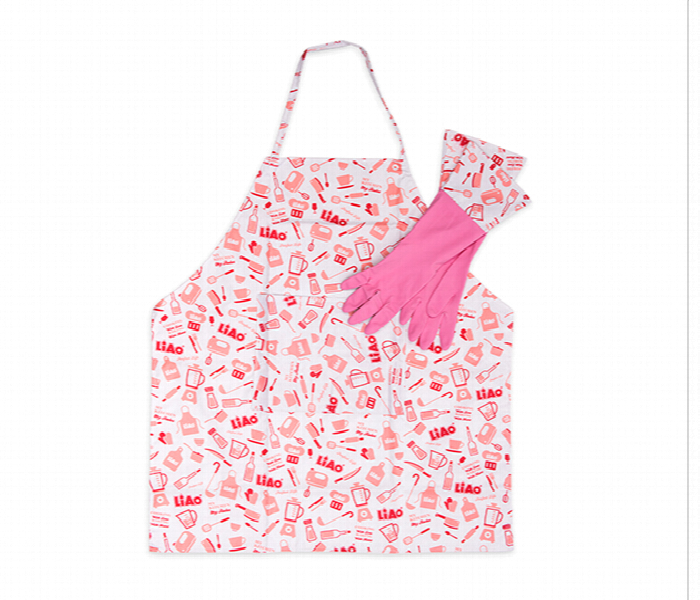 Liao Latex Apron And  Glove 1 Piece  H130025 - Zoom Image