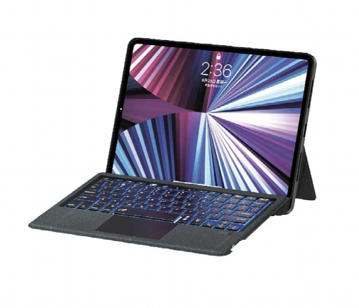 Green Lion Touchpad Keyboard Case For Ipad 10.5Inch  And 10.2Inch 500Mah Black - Zoom Image 2