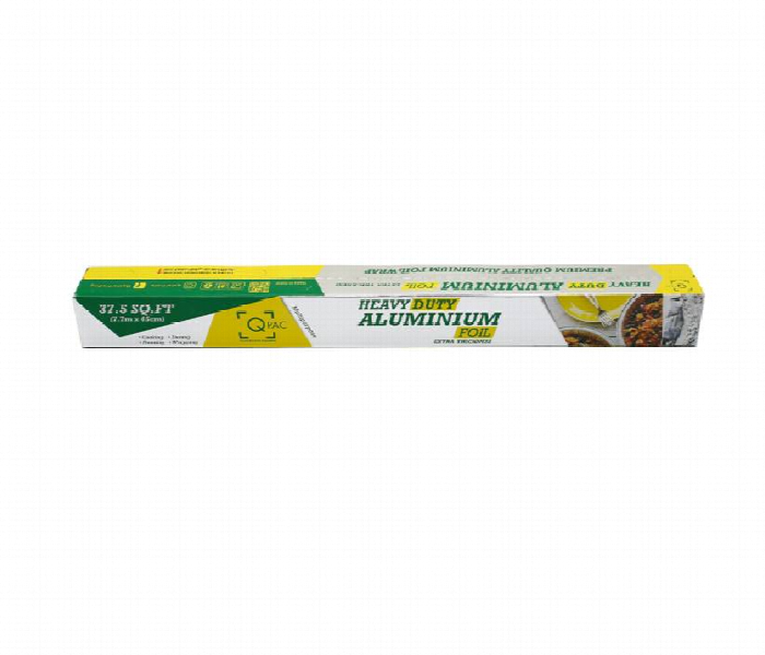 Q Pac Aluminium Foil 45 Cm 37.5 Sq Ft 1X3 Packet Proq45Af375X3 - Zoom Image