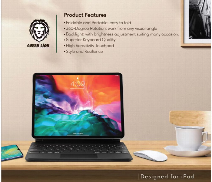 Green Lion Wireless Magic Keyboard Case 10.9 And 11 - Zoom Image 2