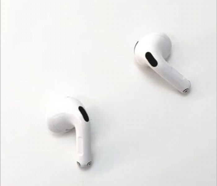 Air 6 Bluetooth Earphones With Built In Speaker Multi Functional Touch Control  White - Zoom Image 3