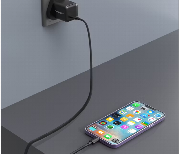 Powerology 35W Single Port Type C Gan Charger With Uk Plug - Zoom Image 3
