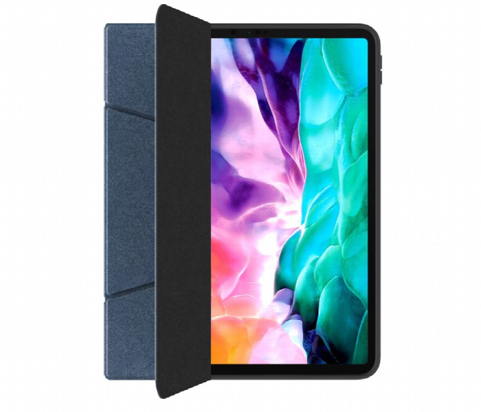 Green Lion Stand Mate Premium Leather Case For Ipad 12.9 Inch Blue - Zoom Image 1