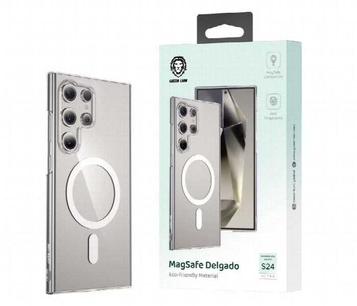 Green Lion Magsafe Delgado Pc Case For Samsung Galaxy S24 Ultra - Zoom Image 1