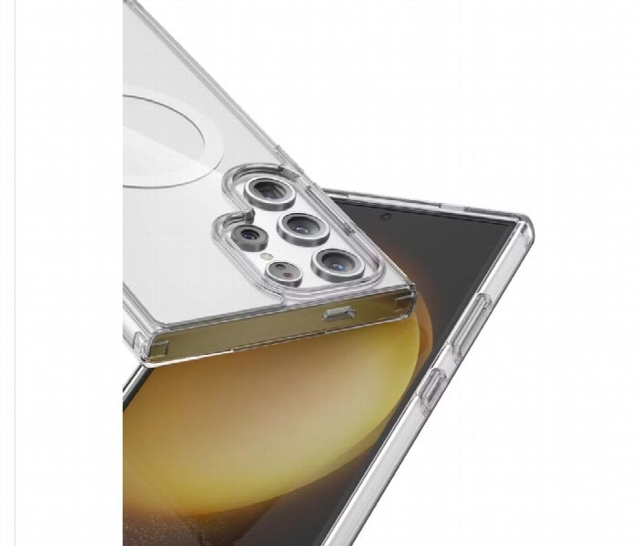 Green Lion Magsafe Crystal Case For Samsung Galaxy S24 Ultra - Zoom Image 3