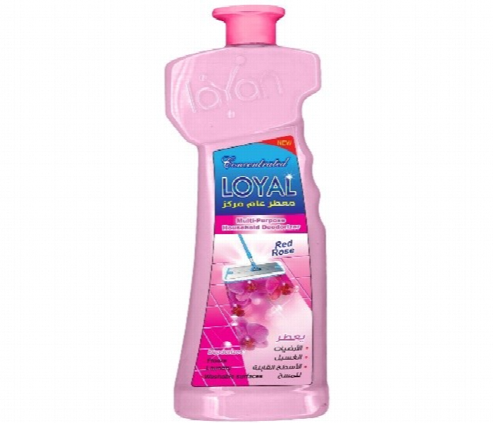 Loyal Concentrated Multipurpose Household  Deodorizer Red Rose 700 Ml Pink - Zoom Image