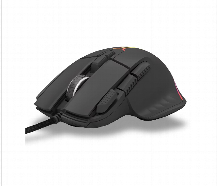 Porodo Gaming 8D Wired Rgb Gaming Mouse Black - Zoom Image 2