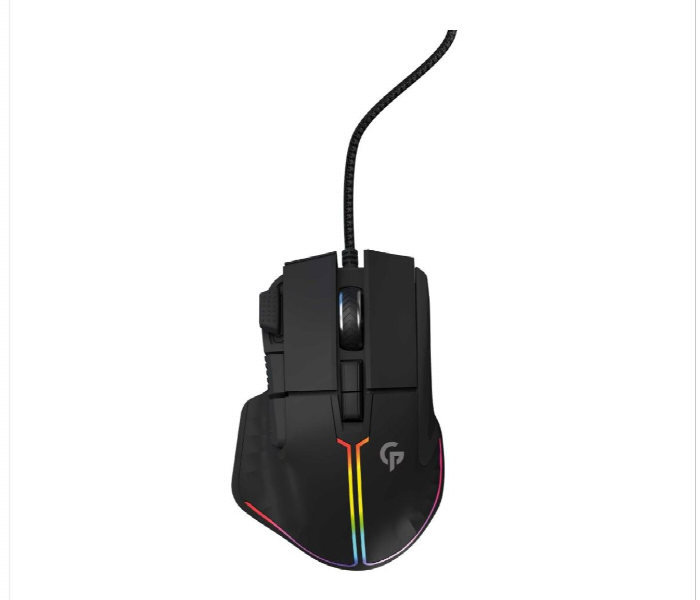 Porodo Gaming 8D Wired Rgb Gaming Mouse Black - Zoom Image 3