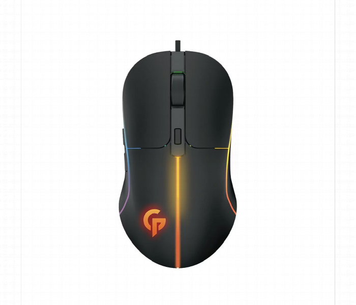 Porodo Gaming Rgb Mouse 6400 Dpi Black - Zoom Image 1