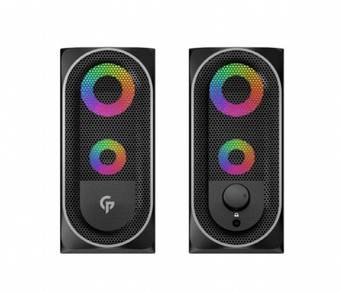 Porodo Gaming Stereo Speakers Black - Zoom Image 2