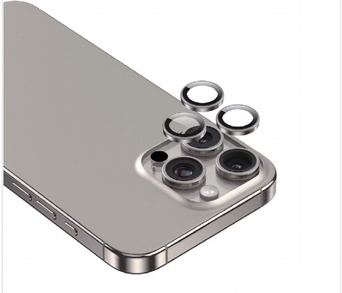 Green Lion Classic Camera Lens For Iphone 16 Pro Or Pro Max Natural Titanium - Zoom Image 2