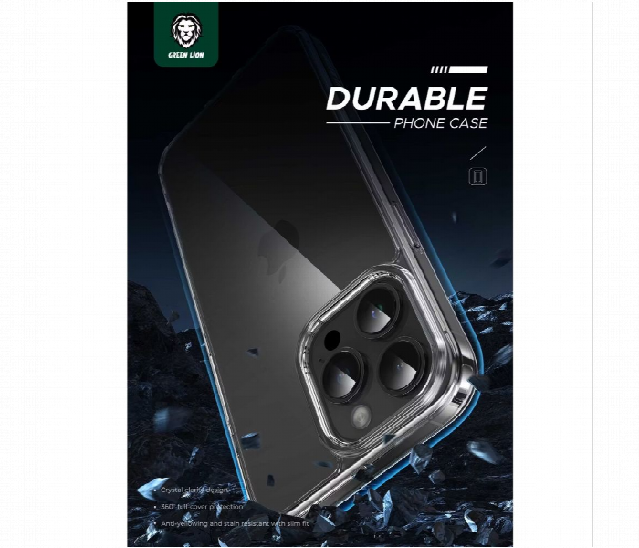 Green Lion 4 In 1 Defender Pack For Iphone 15 Pro - Zoom Image 3