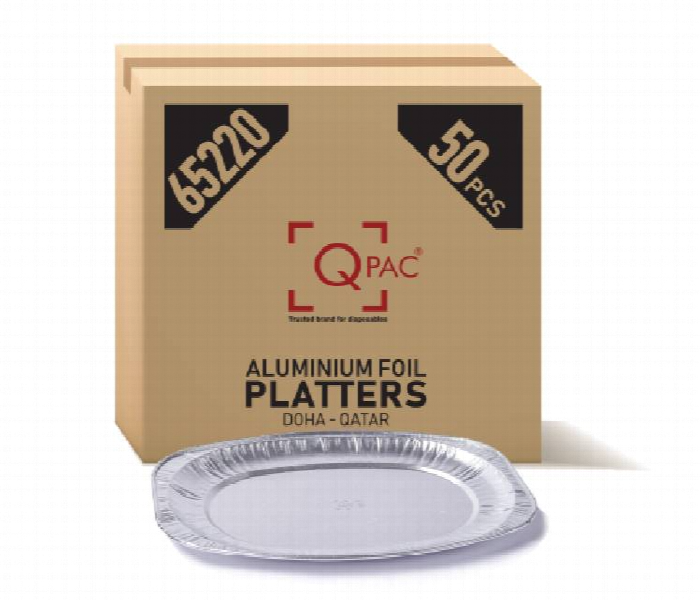 Q Pac Aluminum Platters 65220  1X50 Pieces   Ap65220Whosale - Zoom Image