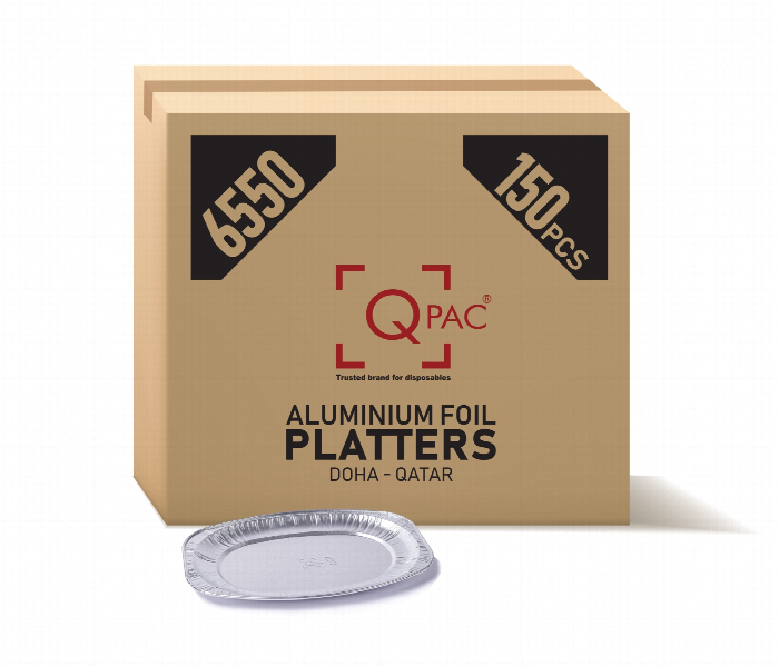 Q Pac Aluminum Platters 6550  1X150 Pieces    Ap6550Whosale - Zoom Image