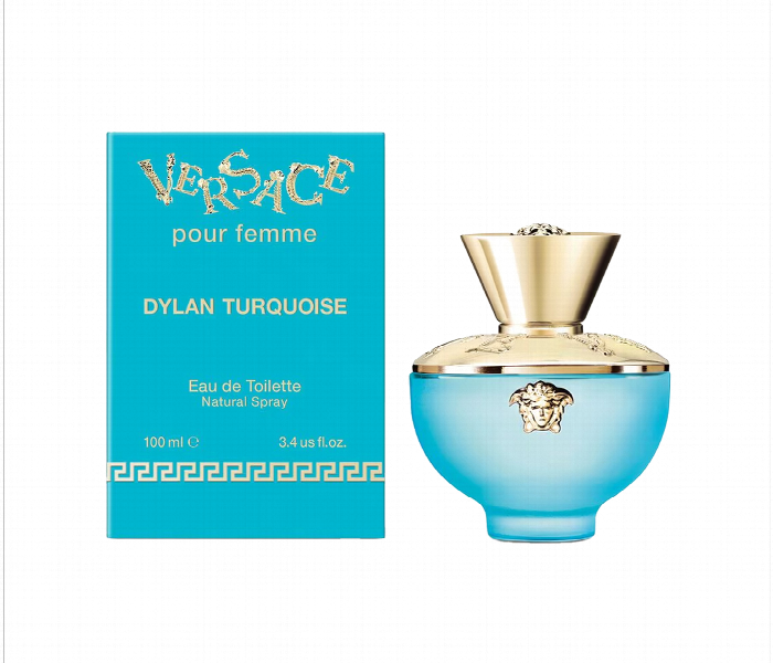Versace Dylan Turquoise Eau De Toilette For Women 100 Milliliters - Zoom Image