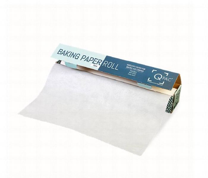 Q Pac Baking Paper Roll 45 Cm X 70 Meter 1X6 Rolls  Bpr45Cm70Mwhosale - Zoom Image