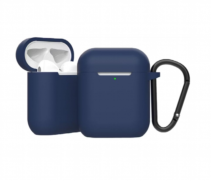 Green Lion Berlin Series Silicone Case For Airpods 1 And 2  Blue - Zoom Image 1