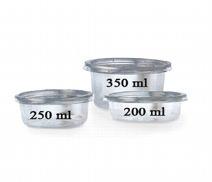 Plastic Q Pac Bowl 200Ml  Clear Jm 1X1000 Pieces  Pb200Clearjmwse - Zoom Image
